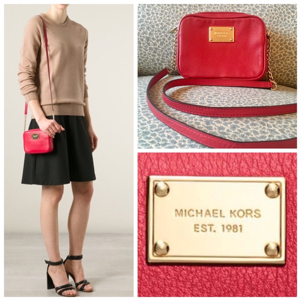 Michael Kors Jet Set Camera Crossbody Bag