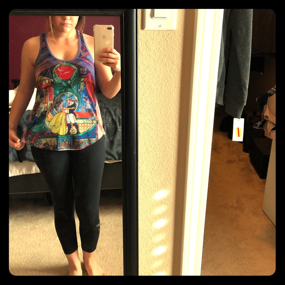 Beauty and the Beast tank top
