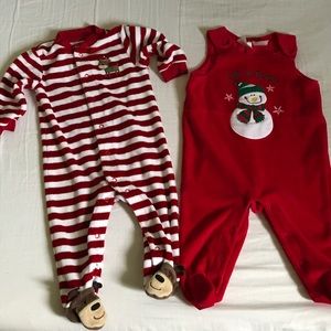 Holiday Pajamas for 6 month old baby