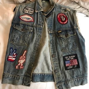 100% AUTHENTIC VINTAGE MOTO VEST