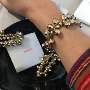 Mark. Avon All In The Wrist Gold Bracelet Set