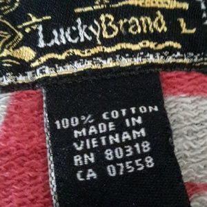 Lucky brand hoodie jacket
