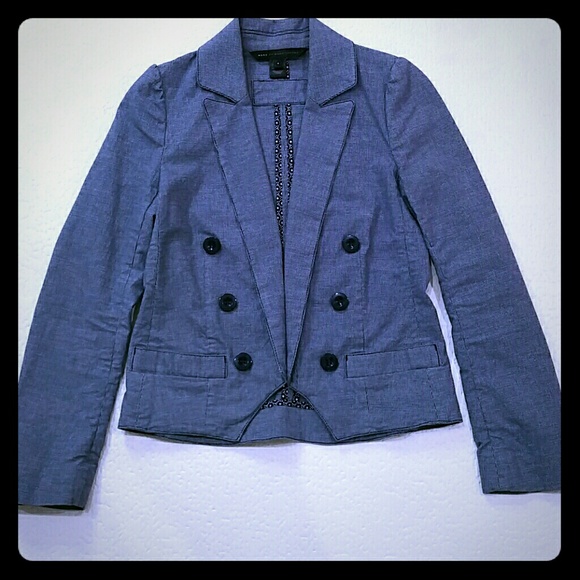 Marc by Marc Jacobs blue Jaccket blazer size 4 - Picture 1 of 5