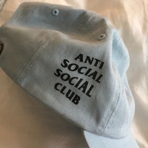 100% AUTHENTIC Antisocial social club hat