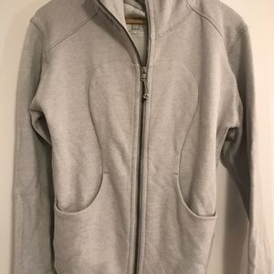 Cozy Gray-Blue Lululemon Scuba Hoodie!!