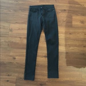 Black joes skinny jeans, size 26