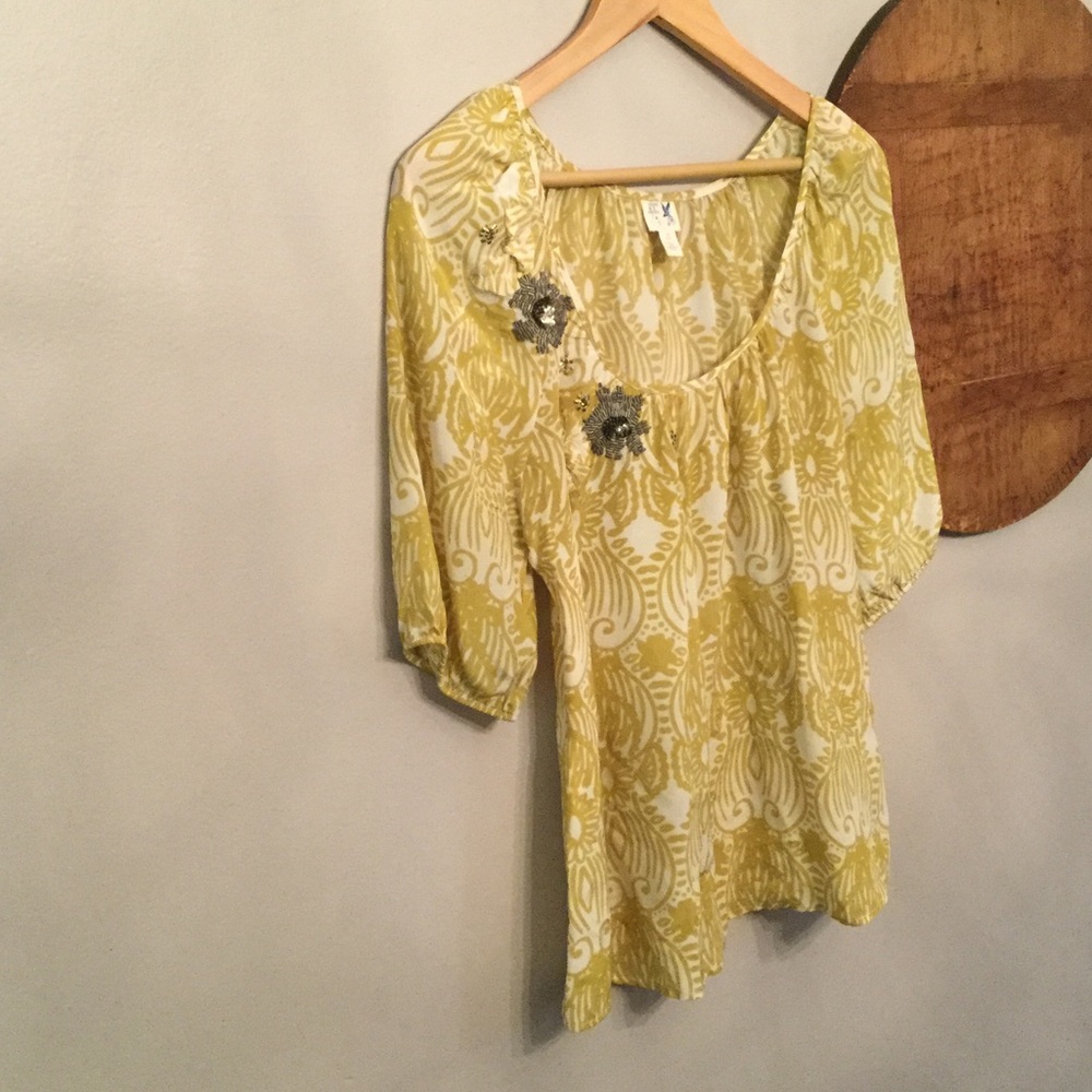 Stunning top from Anthropologie.
