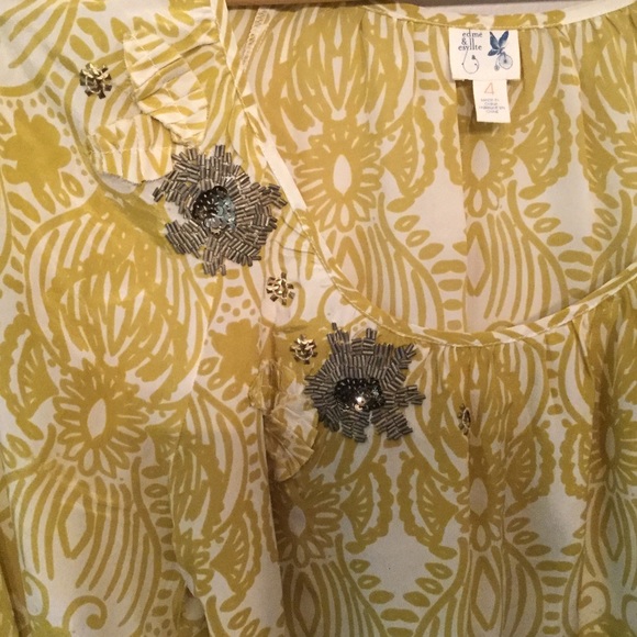 Stunning top from Anthropologie. - Picture 2 of 6