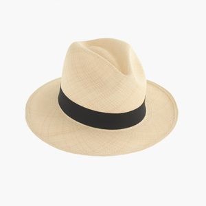 J.Crew Panama fedora NWT