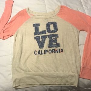 Juniors Burn Out long sleeve t-shirt