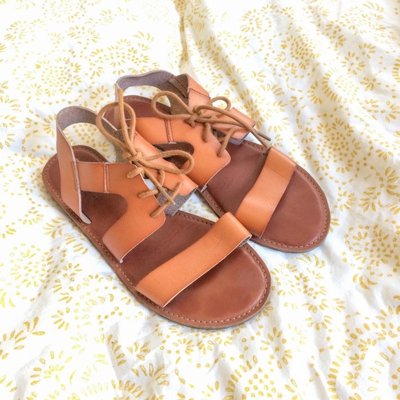 american eagle lace up sandals