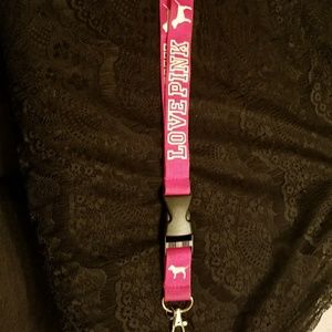 Victoria's secret/ Love pink lanyard