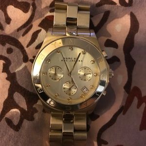 Marc jacobs gold watch