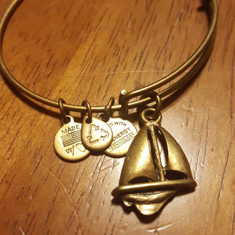 Alex & Ani sailboat bangle