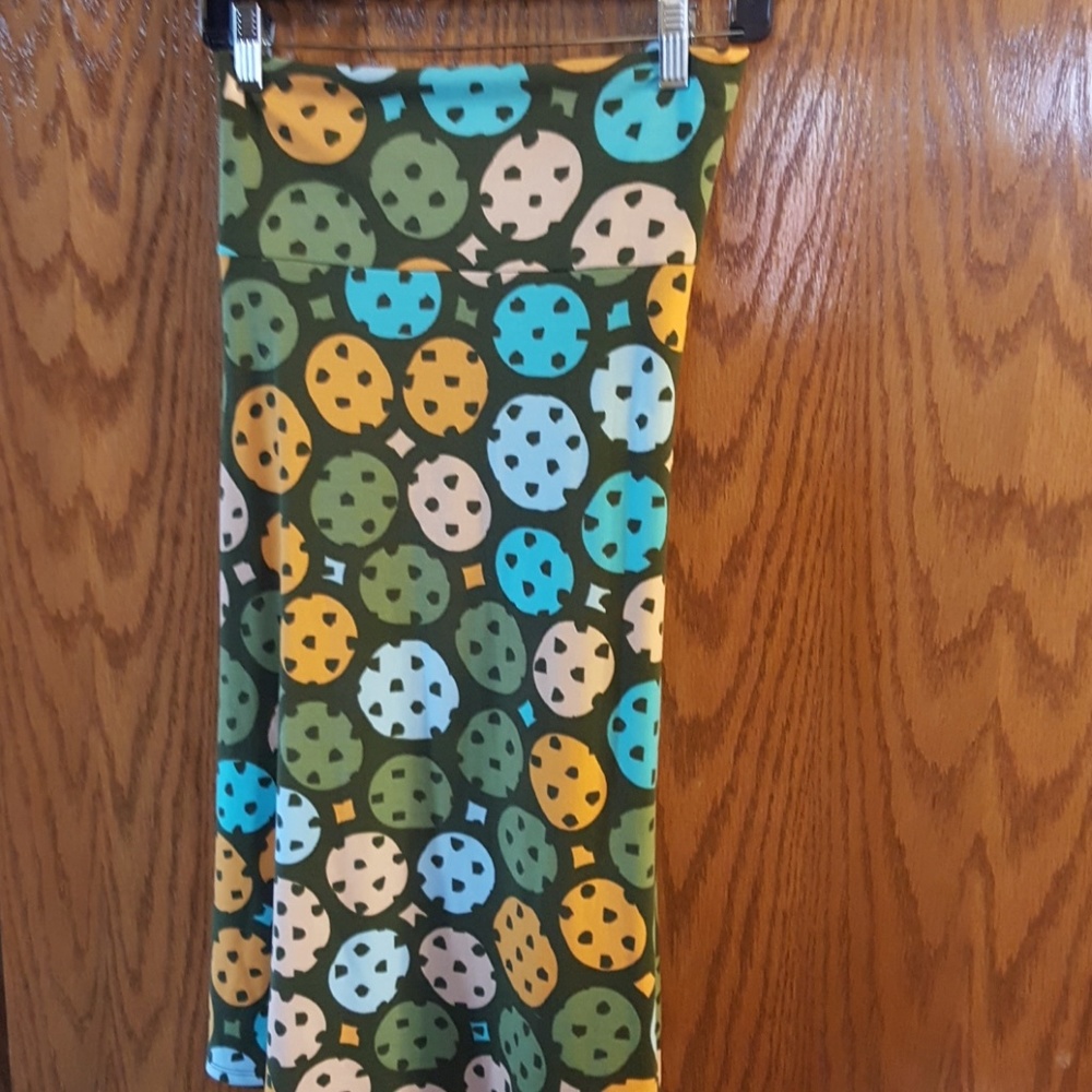 Lularoe 2X  azure skirt new