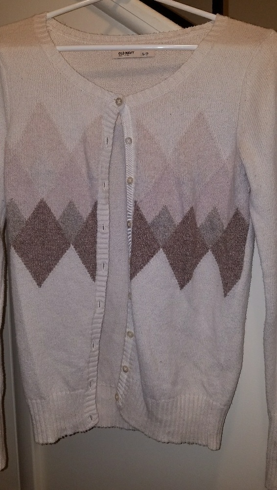 Old Navy argyle Sweater