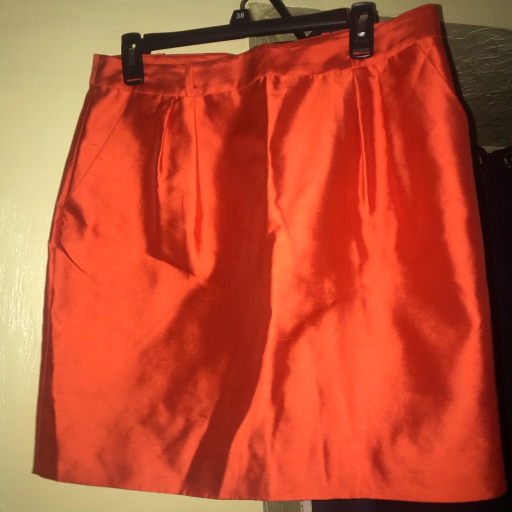 Orange Kate Spade Skirt
