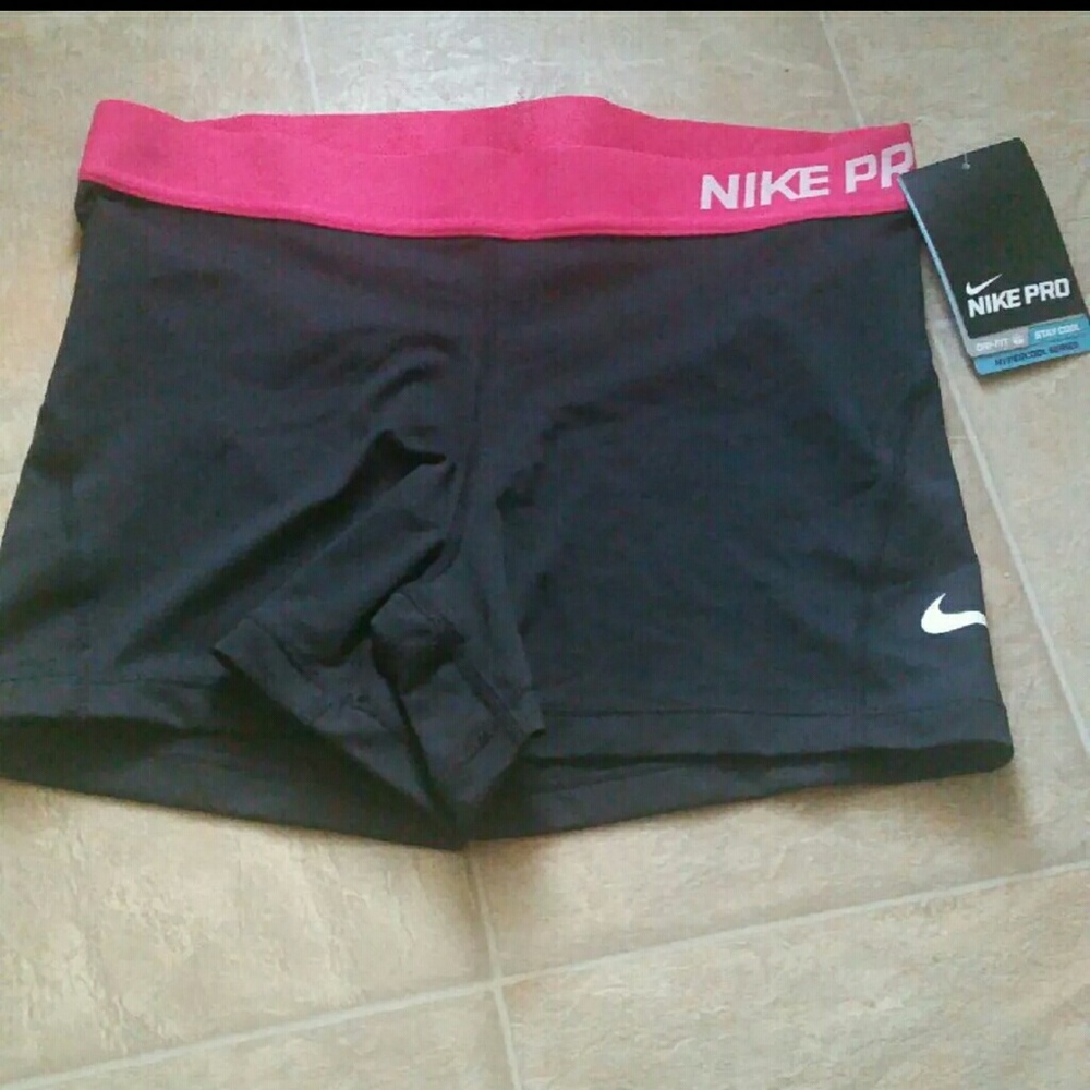 Sold NWT NIKE PRO DRI FIT SHORTS, L