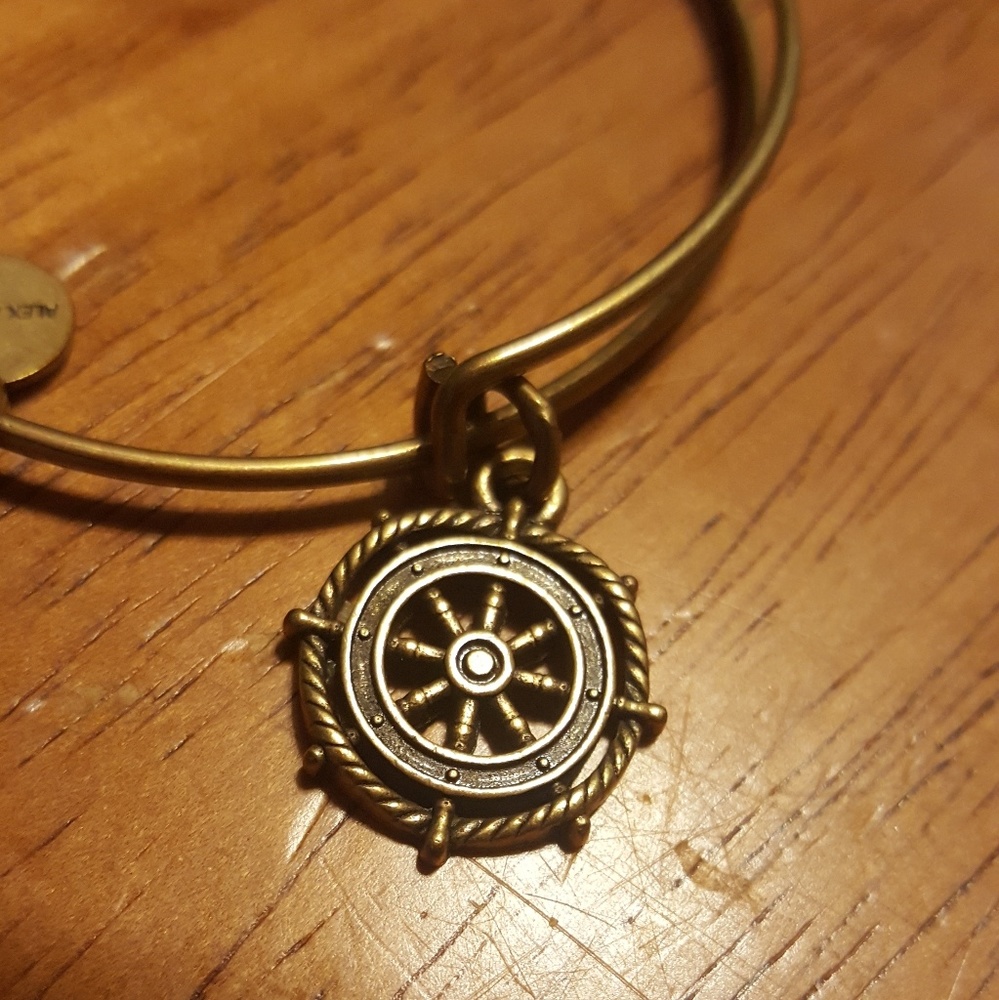 Alex & Ani ships wheel Bangle