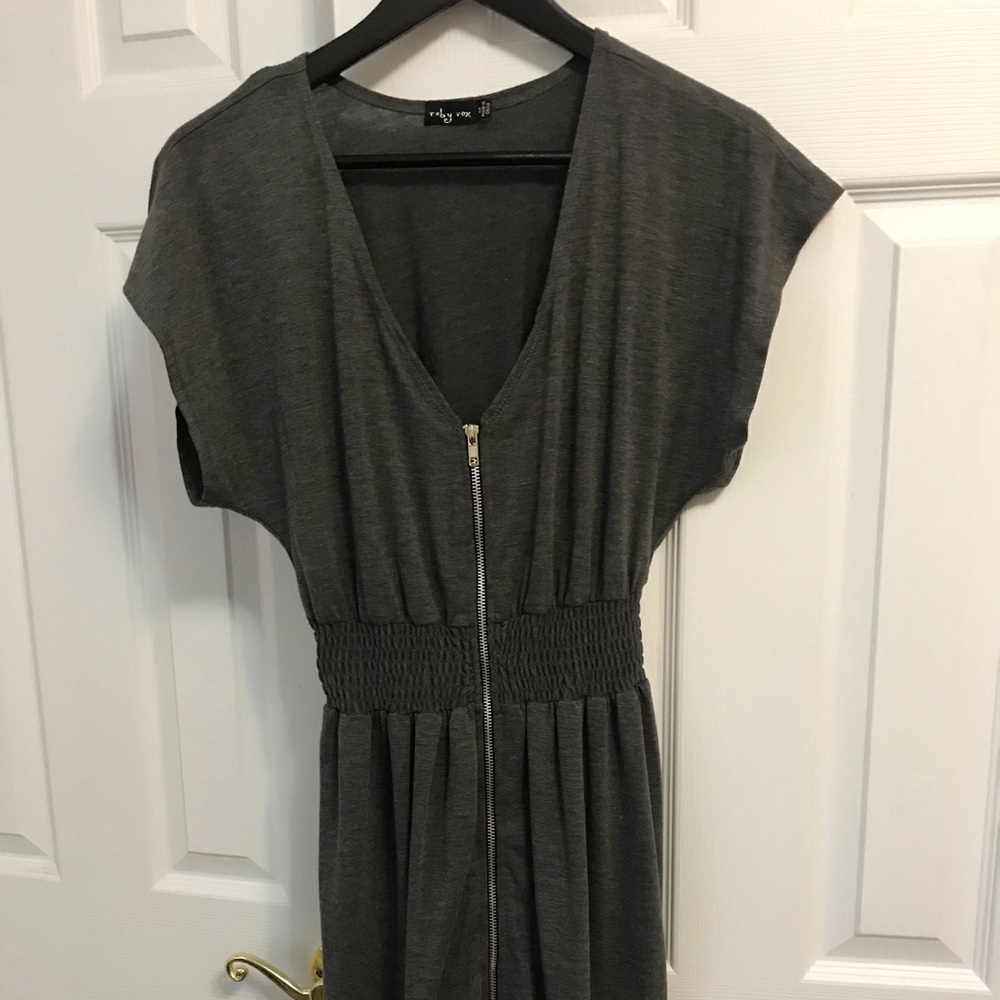 Ruby Rox Grey Dress - Picture 2 of 4