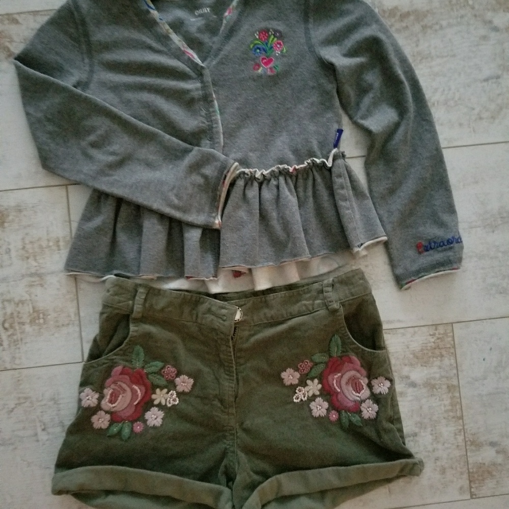 Monsoon girls shorts sz 9