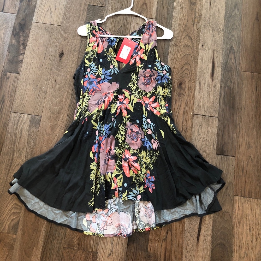 Free People Backyard Printed Top