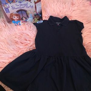 3T uniform dress blue