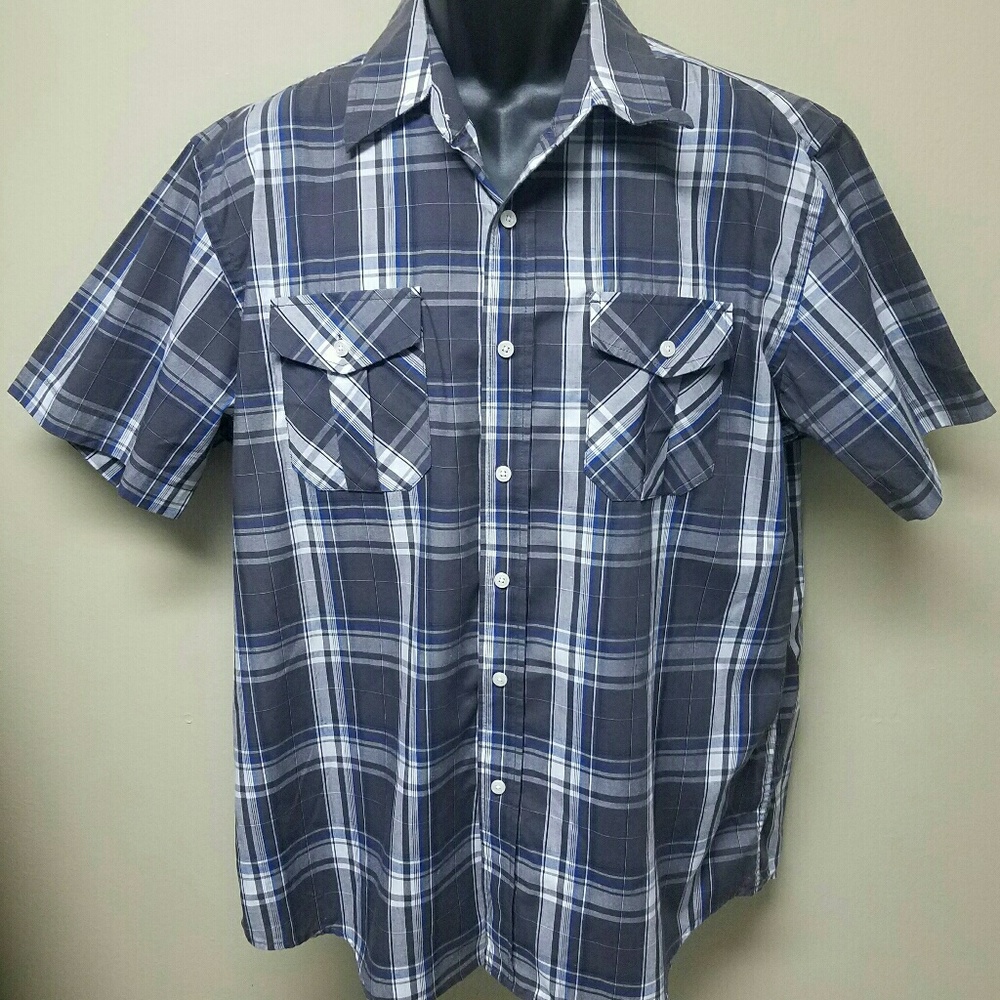 Beverly Hills Polo Mens Shirt XL Gray