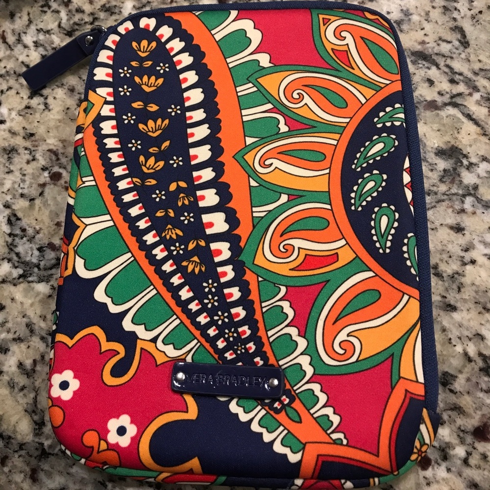 Used Vera Bradley paisley tablet case.
