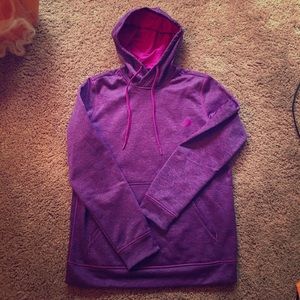 Purple and magenta adidas hoodie