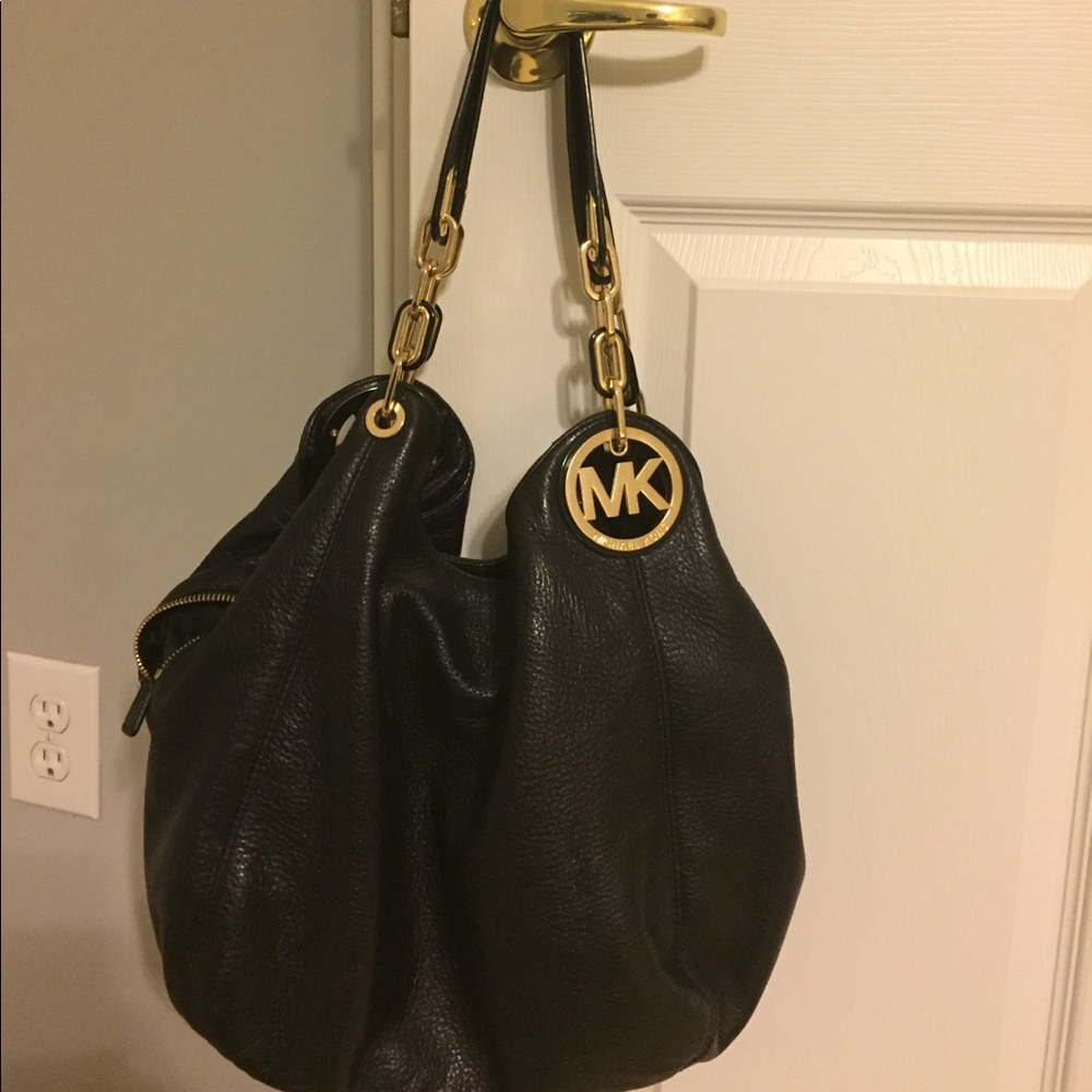 Authentic Michael Kors large Fulton shoulder bag