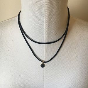 Black Fabric Choker