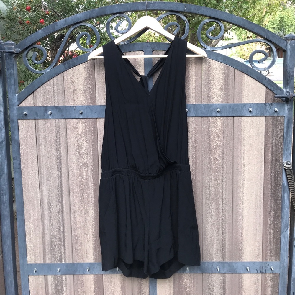 LOFT twistback romper