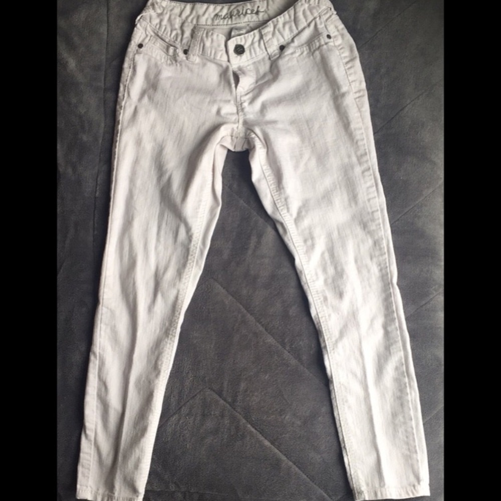 Maurice’s White Skinny Jeans