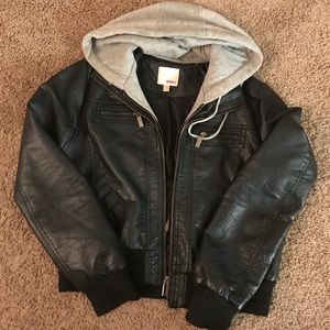 Leather jacket