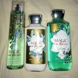 Nwt bath and body works magic in the air set