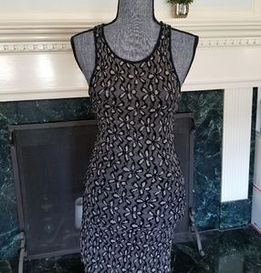 Brandy Melville floral fitted dress size small