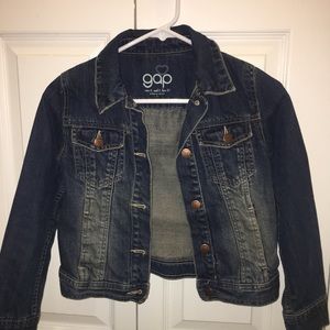 Gap girls jean jacket