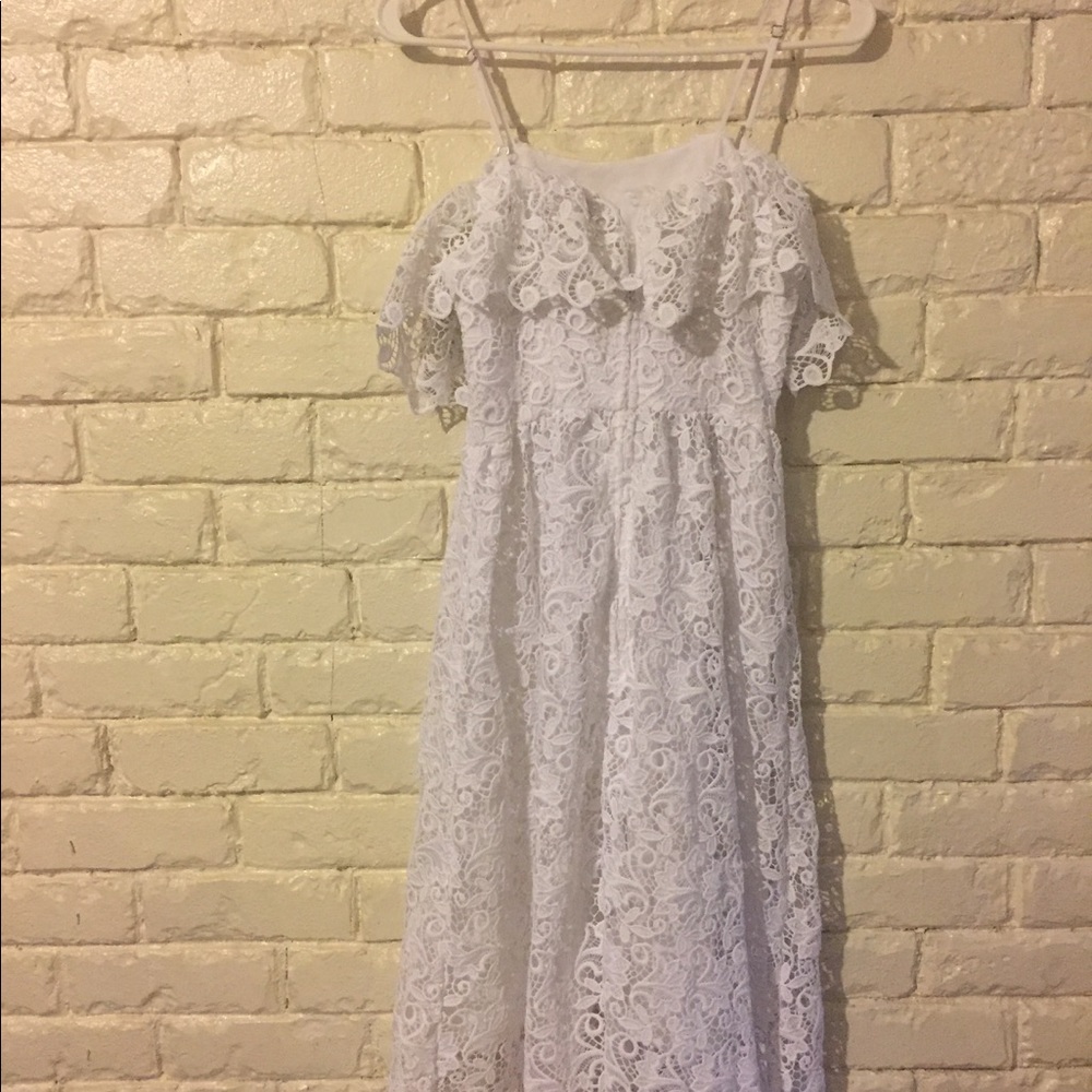 White summer dress