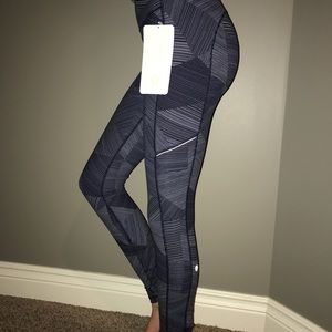Lulu lemon Blue Speed up Tights