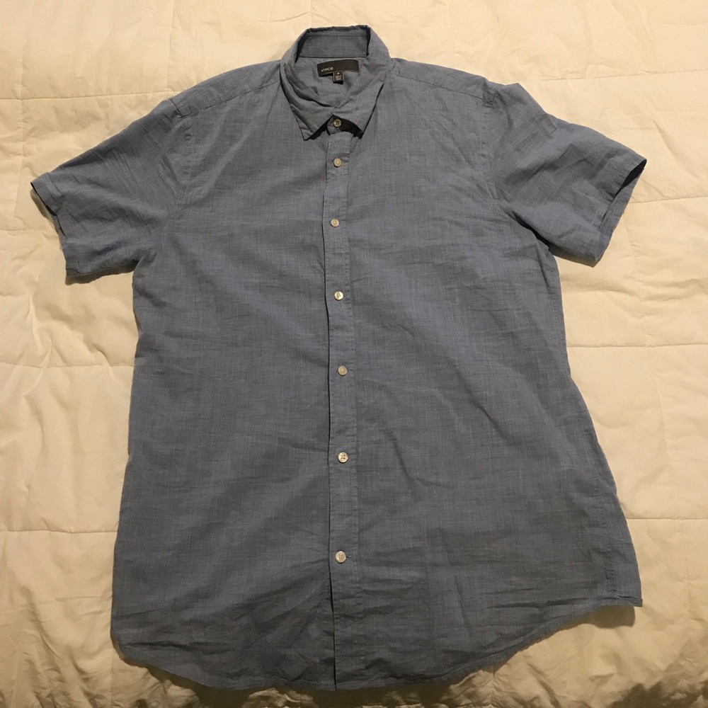 Vince Short Sleeve Dress Shirt