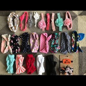 Baby headband lot
