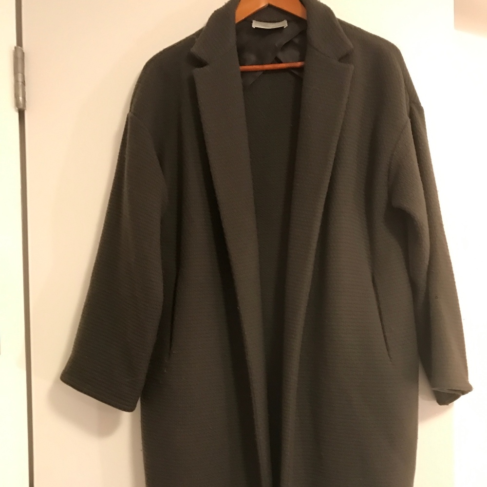 Gorgeous Dusan Wool-Cashmere Cocoon Coat