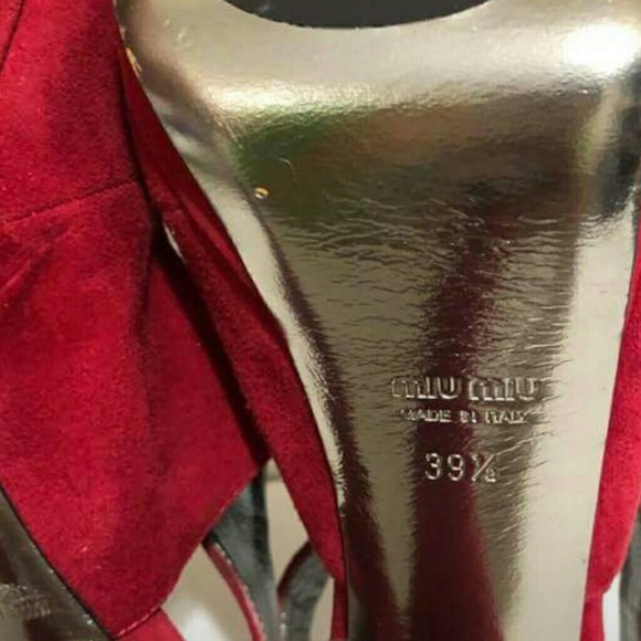 SOLD Miu Miu by Prada Heels - Picture 2 of 4