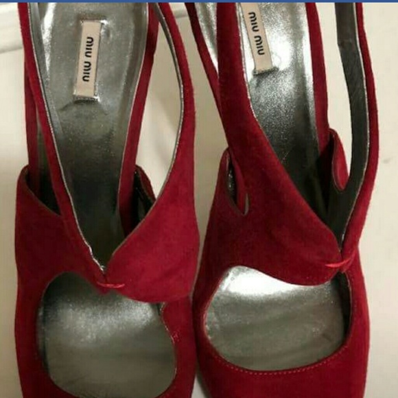 SOLD Miu Miu by Prada Heels - Picture 3 of 4