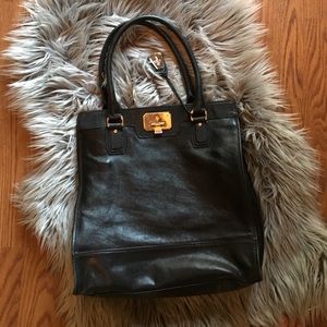 Gorgeous Black Leather Cole Haan Purse