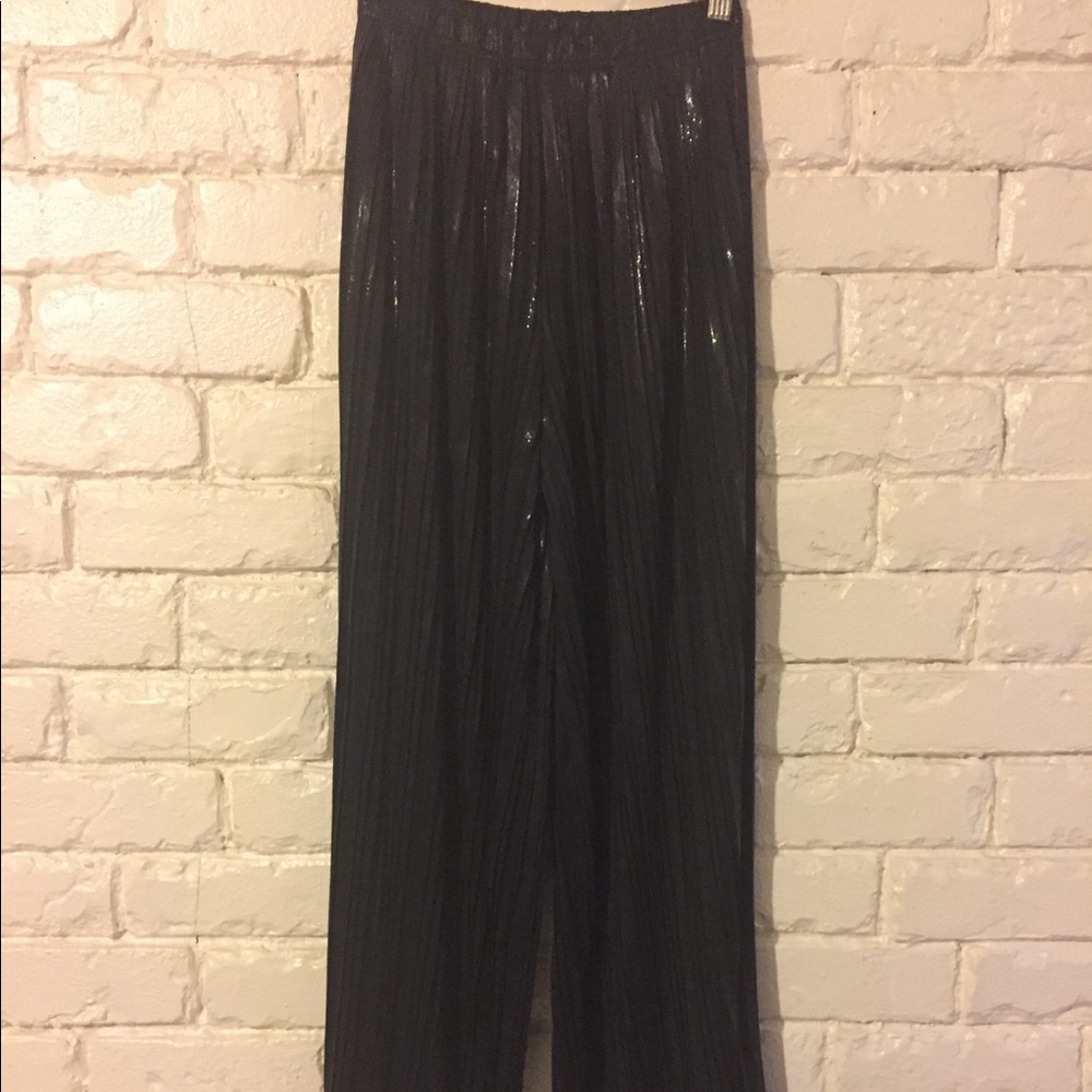 Black palazzo pants