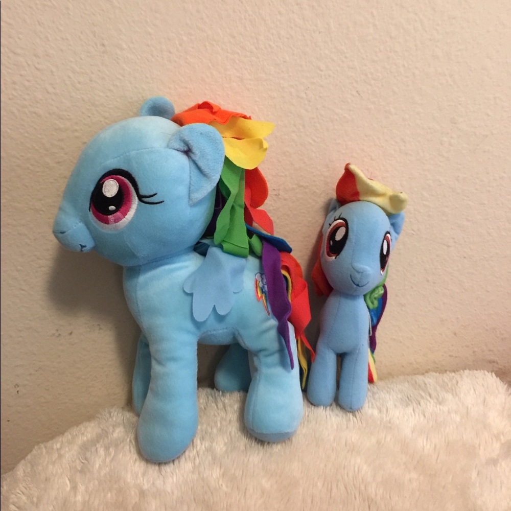 ⬇️Two Rainbow Dash my little pony