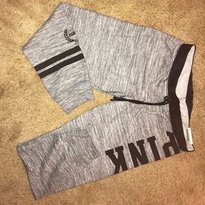 Pink Victoria’s Secret BNWT size large gym pants