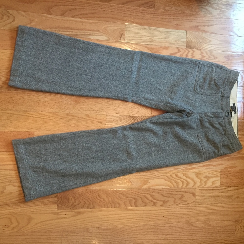 Banana republic heather gray winter dress pants